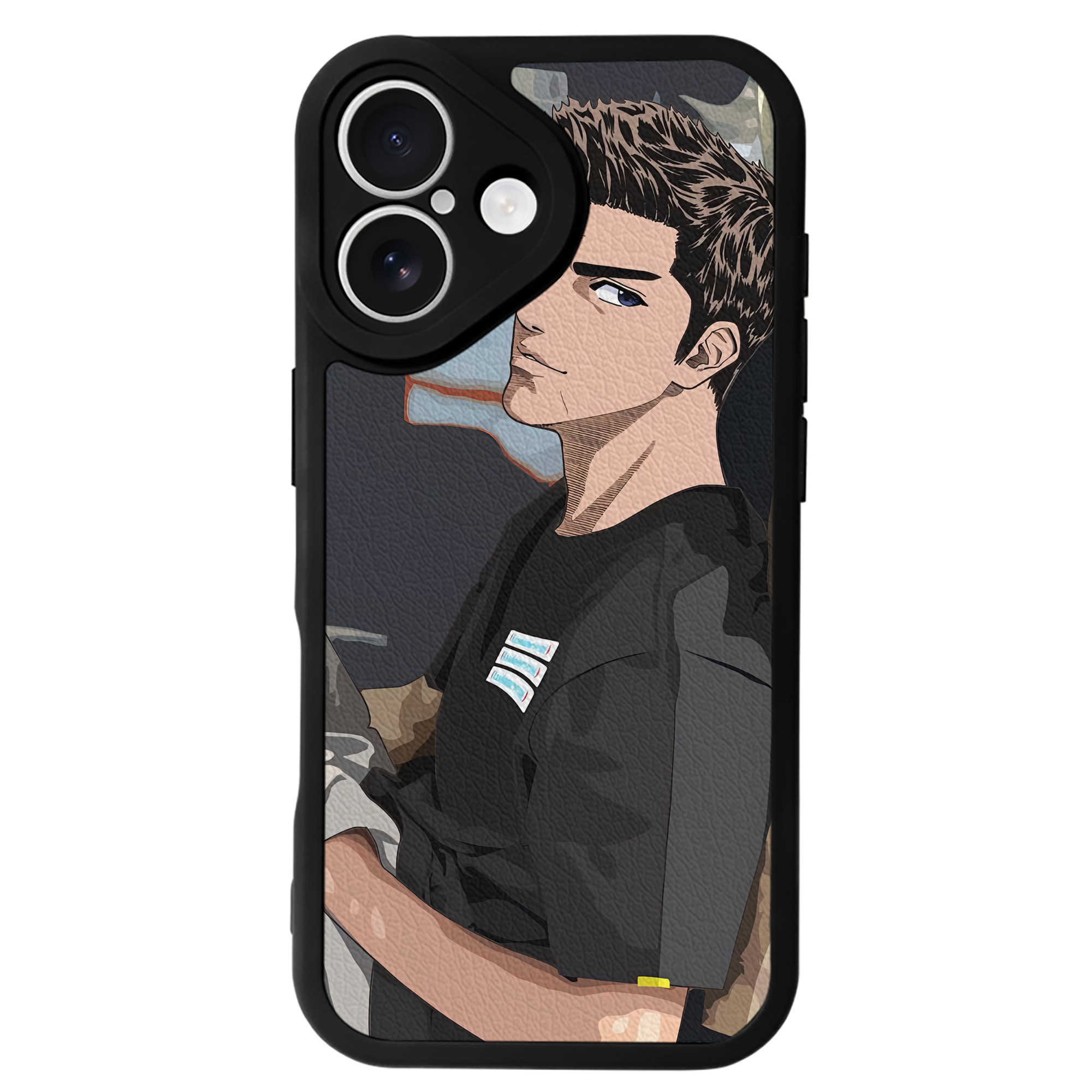 （画像用） SLAM DUNK／スラムダンク 【iPhone 16シリーズ対応】シリコンスマホケース（レザー調） 材質：シリコン